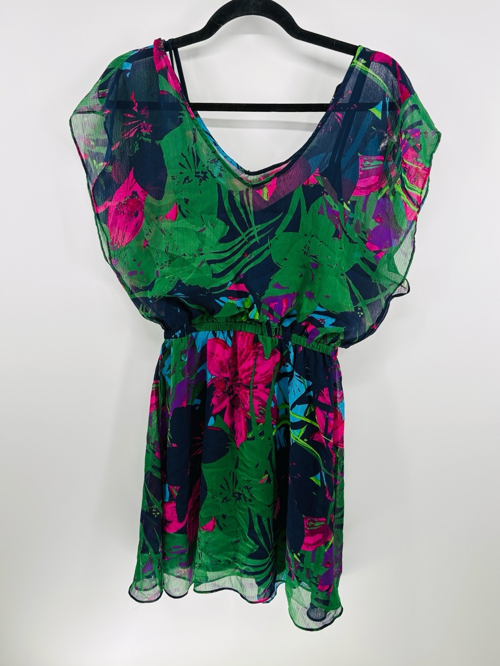 Express Tropical Beach Coverup Summer Dress